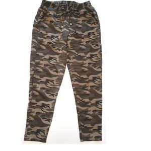 SATIN CAMO PANTS